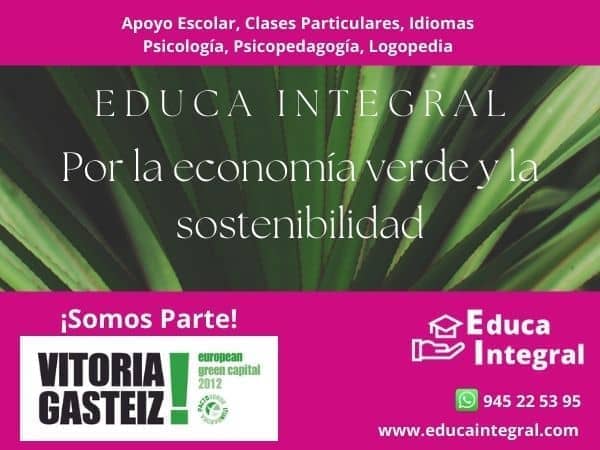 Educa Integral, en Vitoria-Gasteiz, por la economía verde y la sostenibilidad