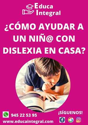 ¿Cómo ayudar a un niño con dislexia en casa?